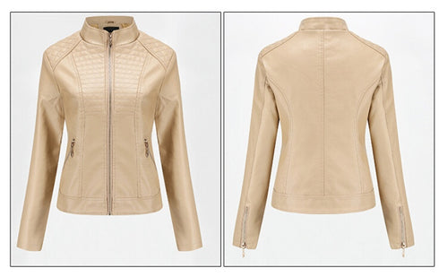 Women's Motorcycle leather jacket